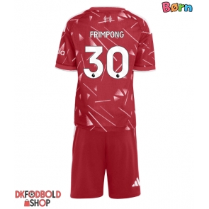 Liverpool Jeremie Frimpong #30 Hjemmebanesæt Børn 2026-27 Kort ærmer (+ korte bukser)
